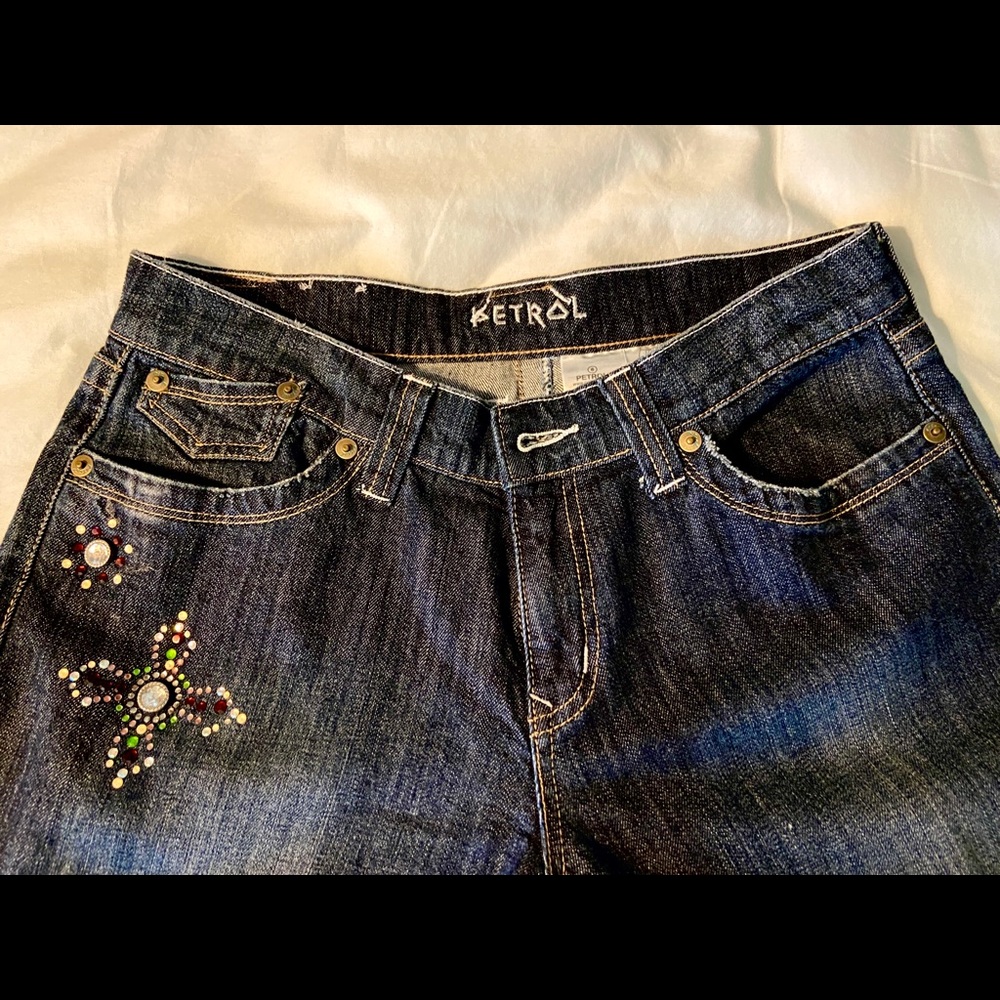 Petrol Jeans for Curvy Women, Size 10, Great Design, Soft, Stretchy, Comfortable